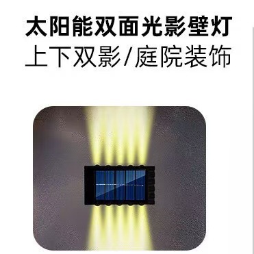 Solar lamps, garden lamps, solar panel street lamps, fire safety indicator lights, 1500 lumens Specification image