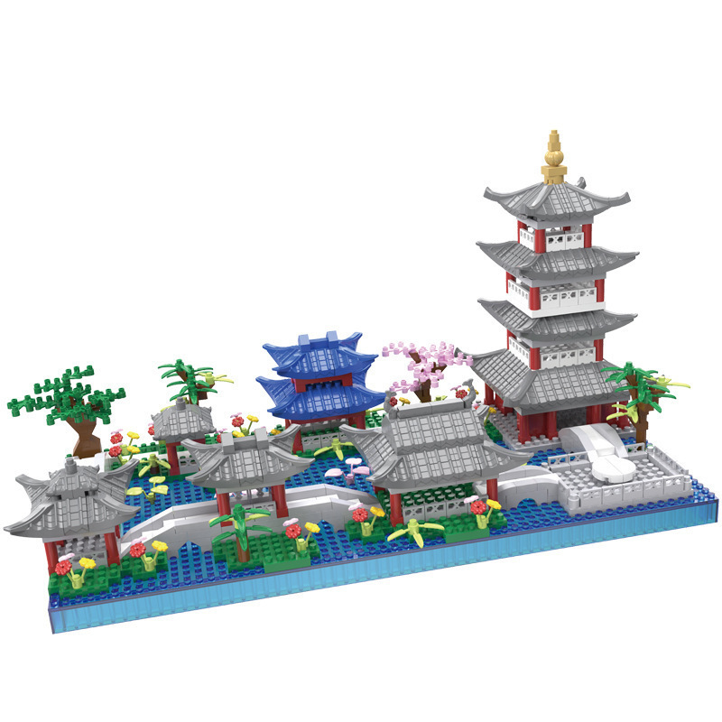 Hangzhou West Lake Children's Intelligence Building Toys Gift toys compatible with Lego birthday presents for boys and girls Item Picture