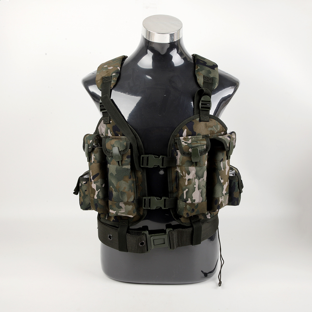 95携行具战术背心马甲战斗95式9595子弹带迷彩迷彩战术