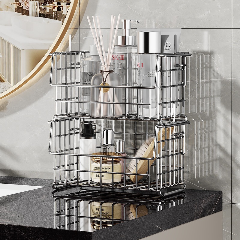 مرحاض من الفولاذ غير القابل للصدأ مزود بمستحضرات تجميل مستوحى من مستحضرات التجميل Specification image