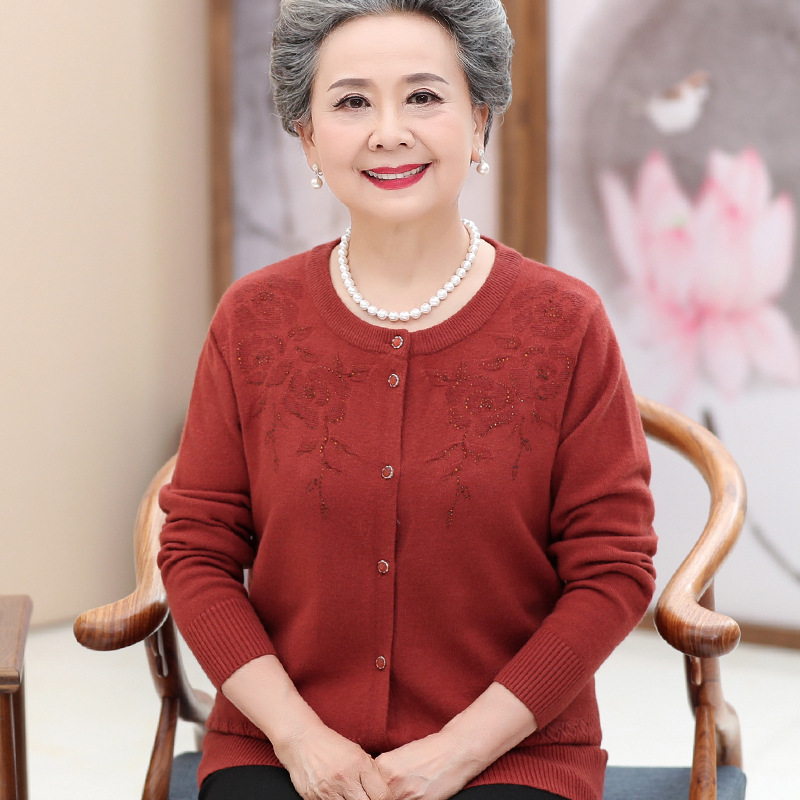 中老年人服饰/中老年女裤/中老年/女装/女装女式宽松时尚休闲产品图