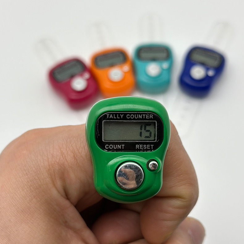 Ring counter adjustable finger mini electronic factory direct sales wholesale