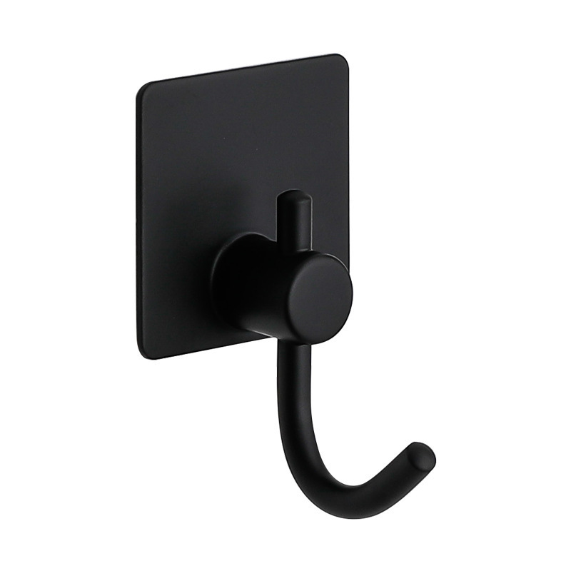Cross-border exclusive stainless steel hooks, no need for drilling, kitchen adhesive hooks, wall load-bearing, bathroom hanging hooks, clothes hangers Item Picture