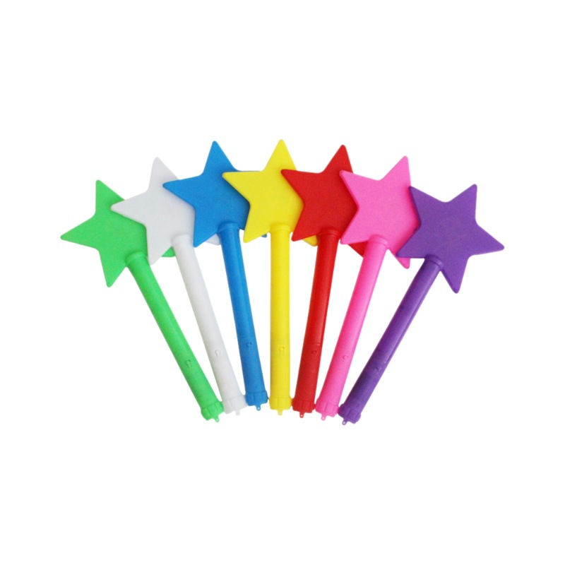 Large five-pointed star support sticks, glow sticks, glowing props, party, annual meeting, event and concert props Item Picture