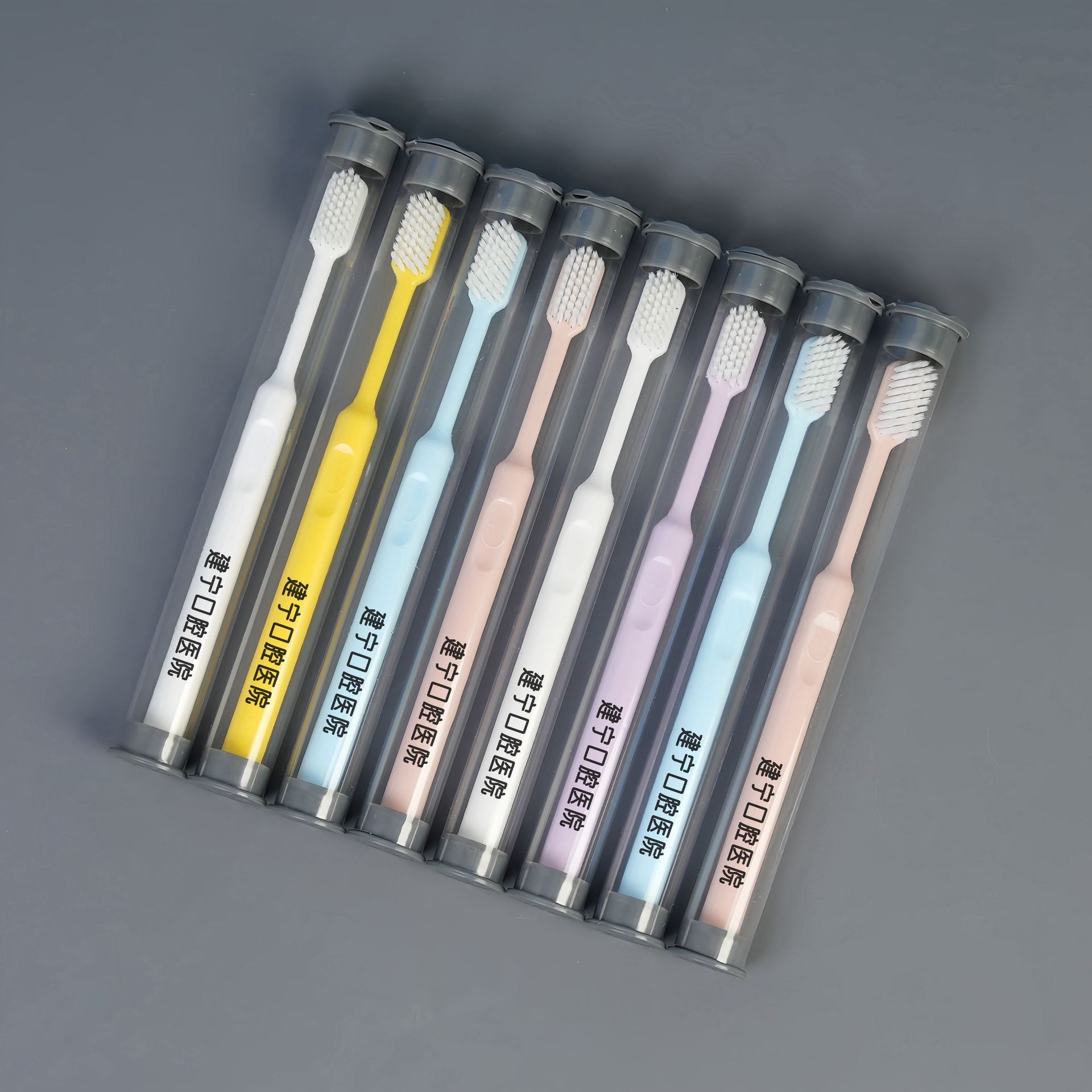 一次性牙刷实物图