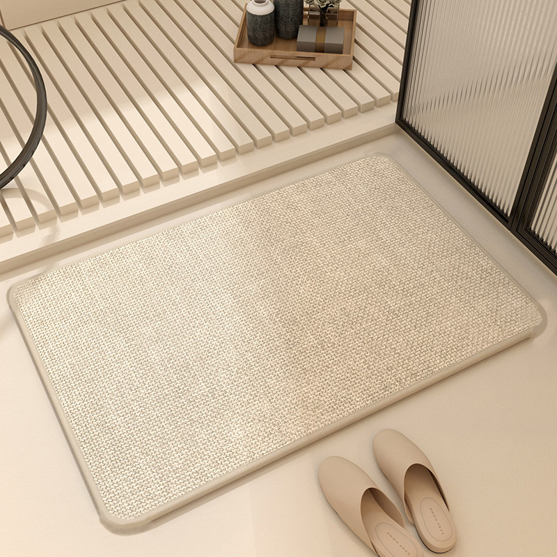 Bathroom floor MATS, toilet absorbent MATS, anti-slip MATS at the toilet door, floor MATS, entrance MATS for the washroom, quick-drying carpets