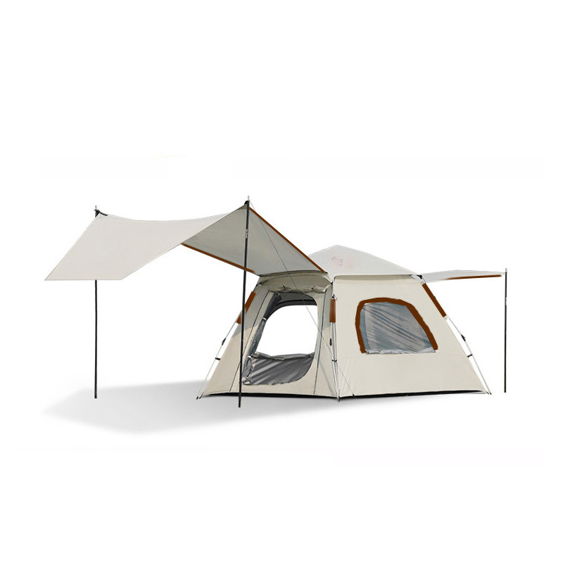 Wholesale of the new type of outdoor canopy tent, a convenient and fully automatic two-in-one rainproof tent for picnic and camping Item Picture