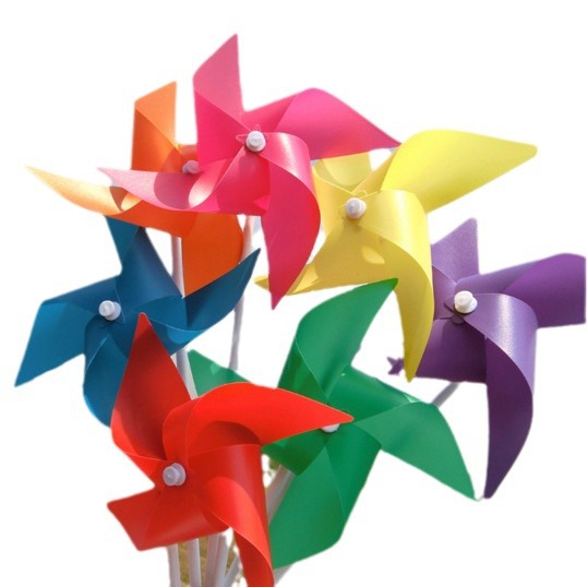 Windmill Children's Day gift manufacturer event Windmill Cartoon Big Windmill Street stall Children's toy wholesale supply Item Picture