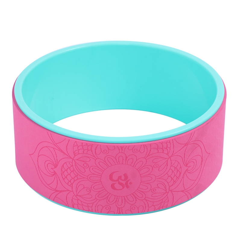 New three-dimensional yoga wheel home anti-slip, fitness and slimming products, waterproof and shock-absorbing auxiliary products for stretching Item Picture