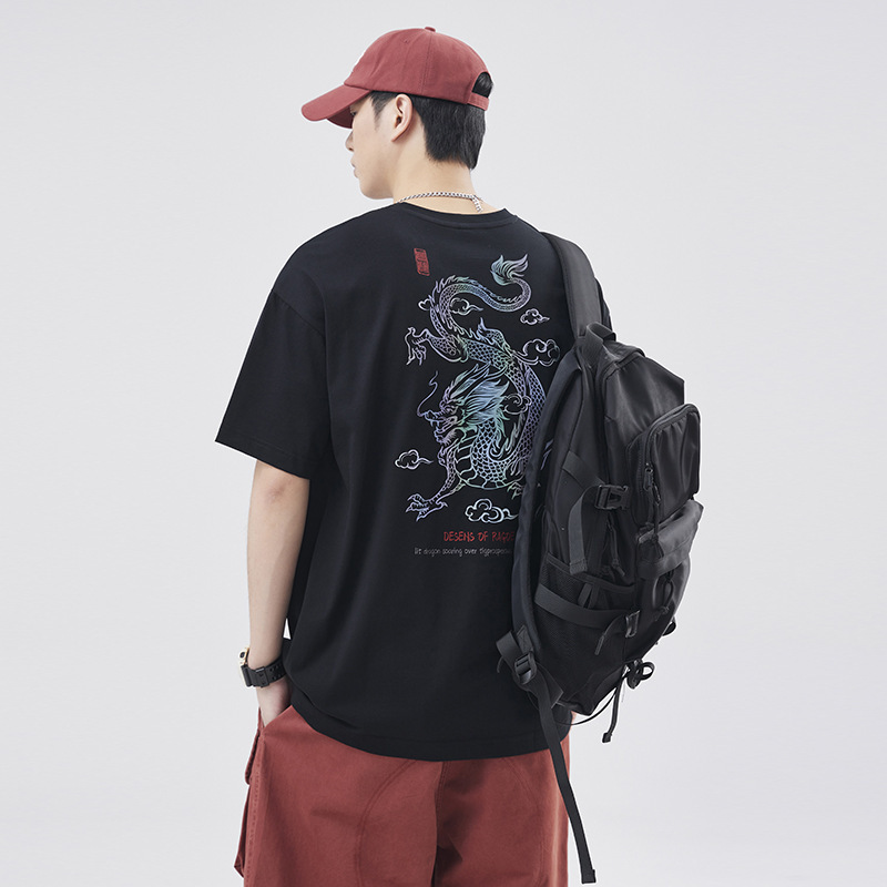 短袖/T恤/短袖T恤/体恤男士短袖潮流/尾货T恤细节图