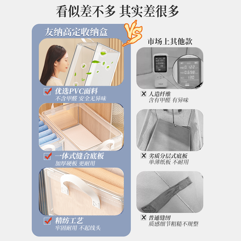收纳盒/旋转收纳/收纳/内衣收纳盒/吧唧产品图