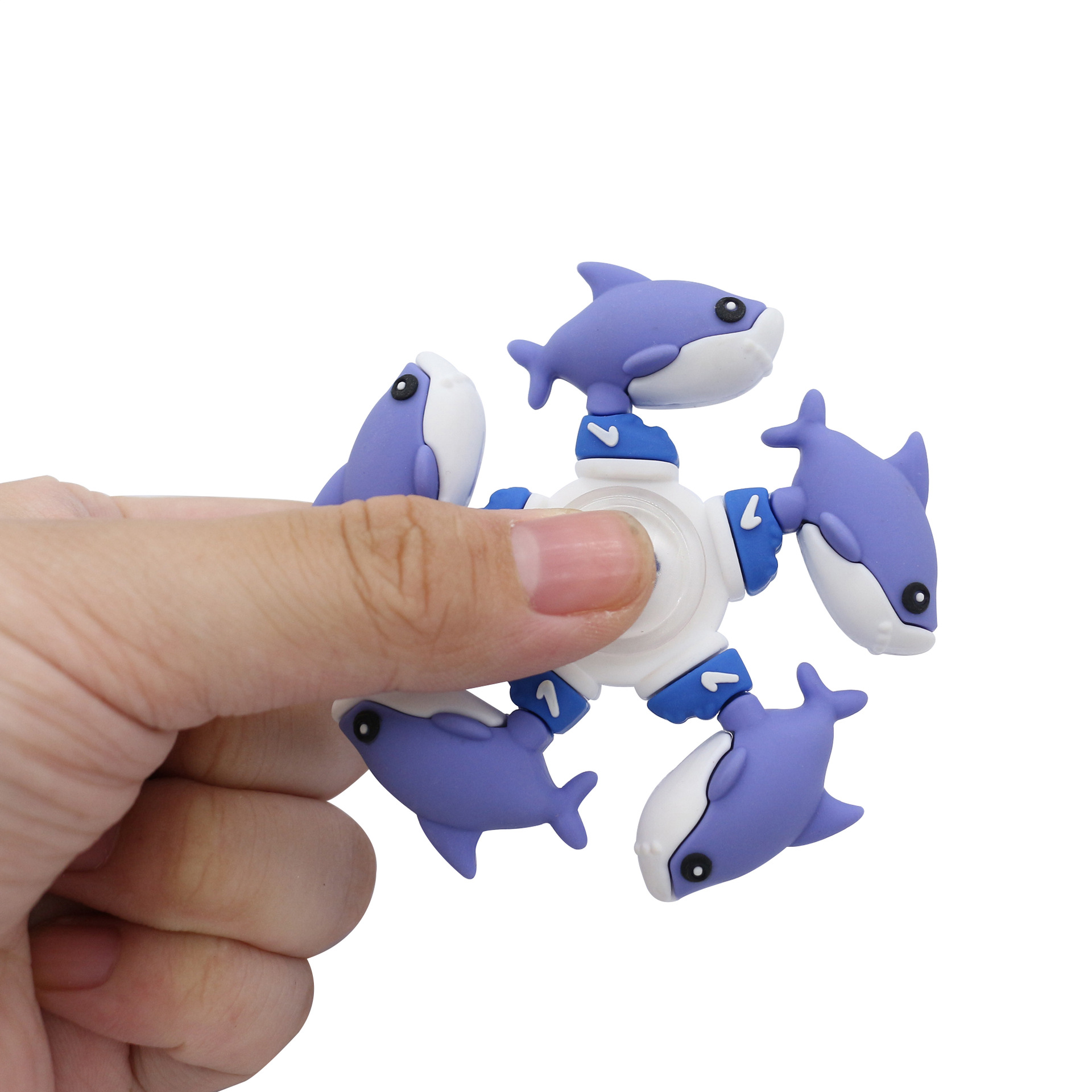 指尖陀螺/陀螺/红外线音乐陀螺/陀螺玩具/音乐陀螺白底实物图