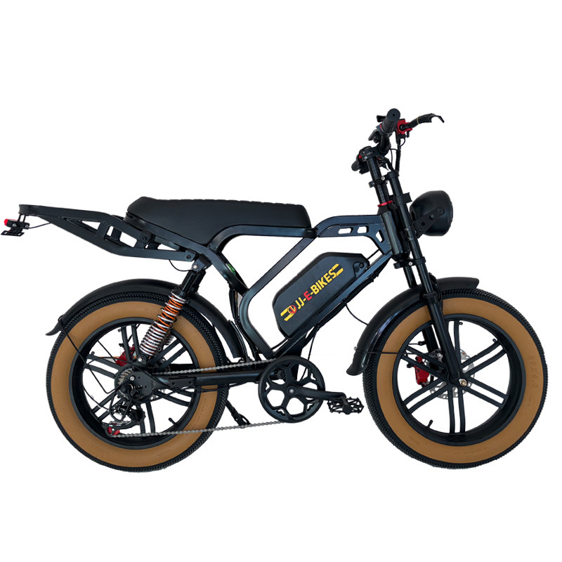 New energy ebike electric-assisted bicycle, 20-inch fat tire snow and beach off-road electric motorcycle, super high range Application Scenario