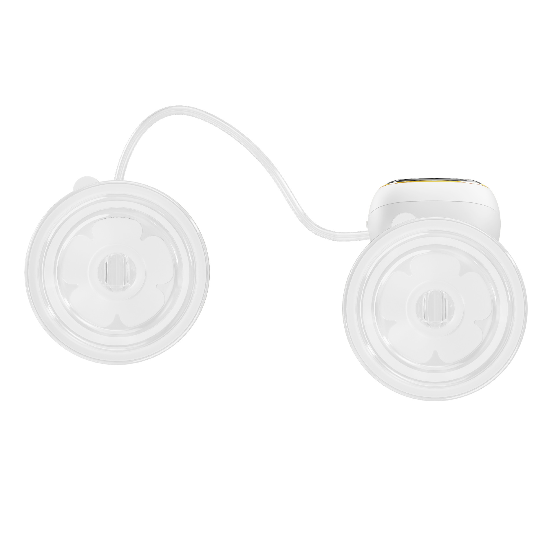 Bilateral new portable electric milk suction device, fully automatic silent milk suction wearable all-in-one machine, high-efficiency milking device Item Picture