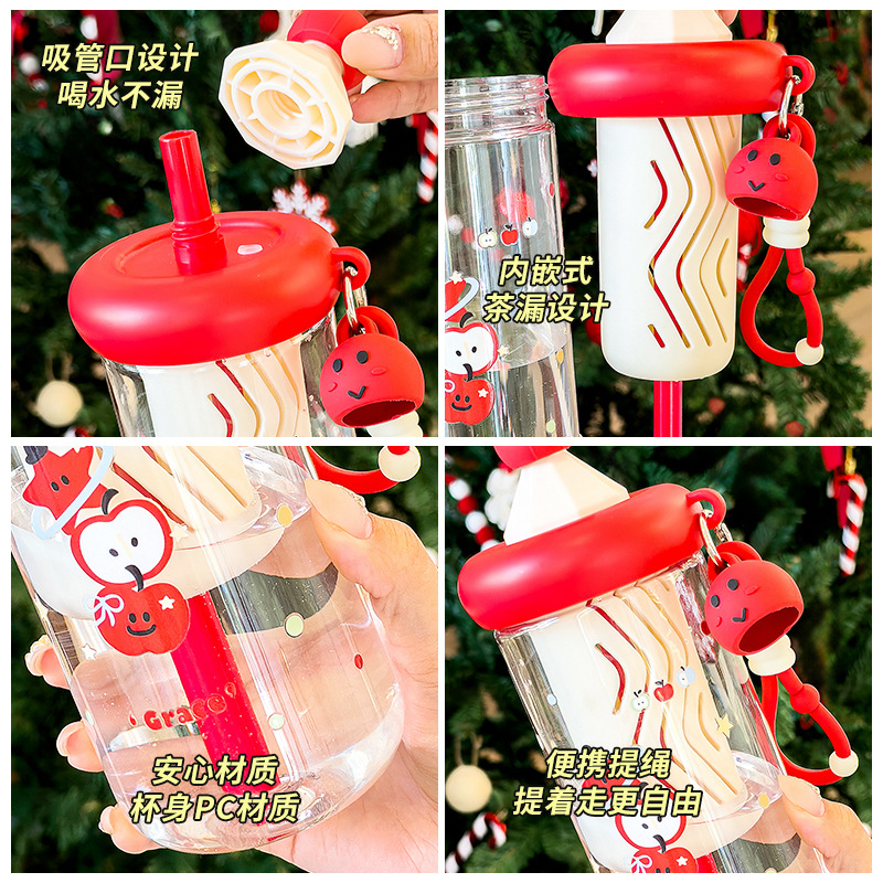 可爱卡通水杯便携保温杯180ml防漏设计学生宿舍办公用品 Application Scenario