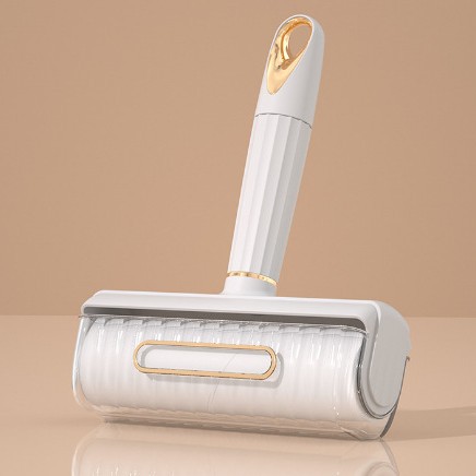 网红款轻奢口红粘毛器便携式滚筒迷你粘毛器衣服宠物除毛刷沾毛器细节图