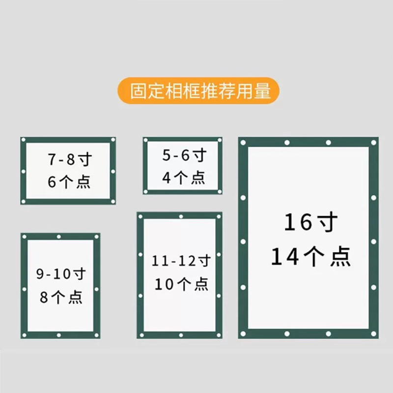 德国辉柏嘉粘土相框双面胶黏土照片墙海报车载无伤胶泥宝贴免钉胶白底实物图