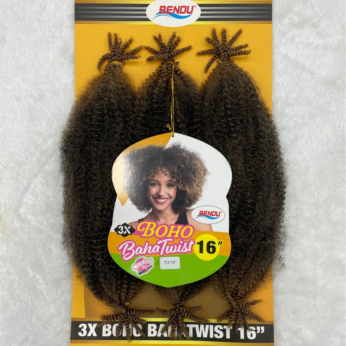 蓬松非洲小卷kanekalon假发kinkyhair3xwatertwistbraids