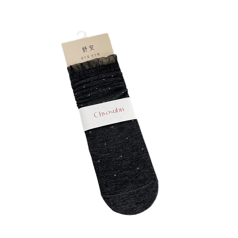 袜子/堆堆袜/堆堆袜女/羊绒袜/羊毛袜白底实物图