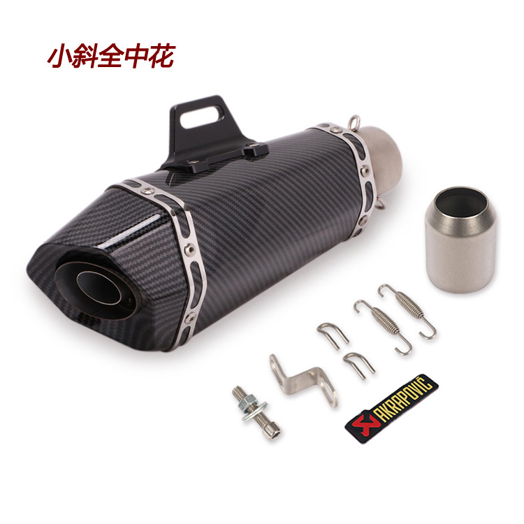 摩托跑车适用于川崎ZX6R10RZ900Z800雅马哈R3R25R6天蝎排气管                   细节图
