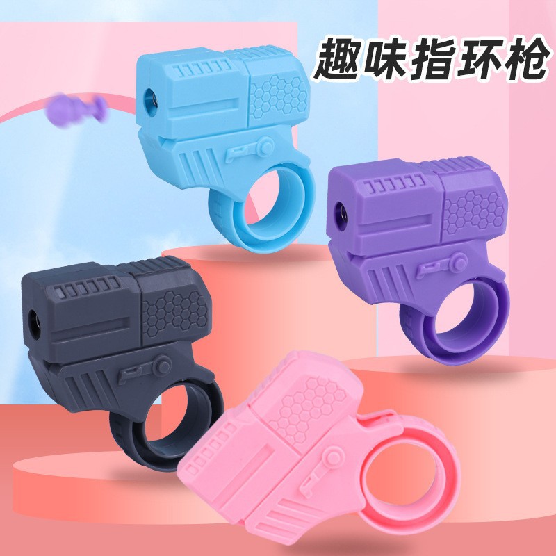 Fun ring gun, children's toy, water bomb submachine gun, electric toy gun, suitable for boys and girls for entertainment and games