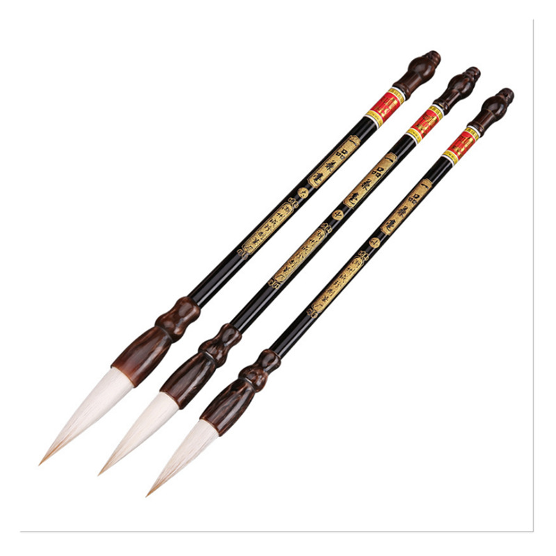 Chengzhen Yipin Jianmao high-quality goat hair brush, a fine pen for the Four Treasures of the study, a calligraphy practice pen for students Item Picture