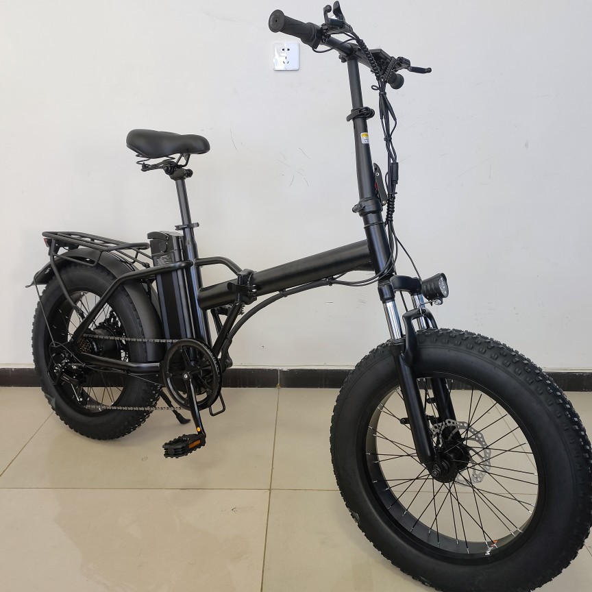 ebike Factory's 20-inch folding snow fat tire electric-assisted bicycle for adult variable speed transportation, a new energy long-lasting model Application Scenario