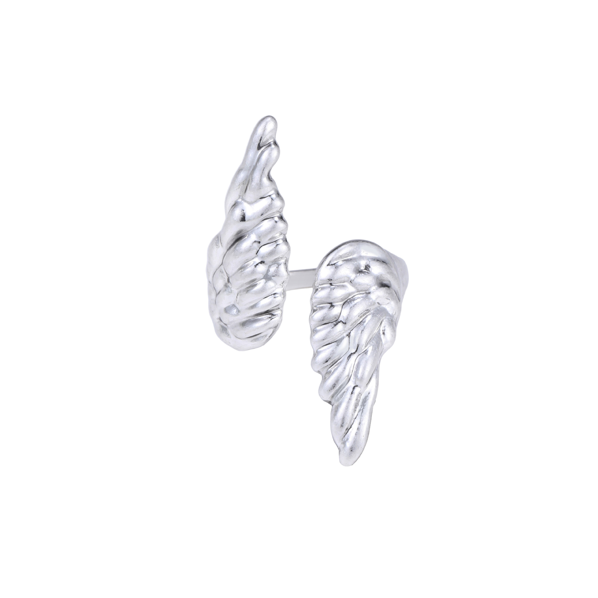 The Double Wing Wing ring is a fashionable and versatile women's index finger ring with a light luxury style and a niche design sense. It is simple and unique Item Picture