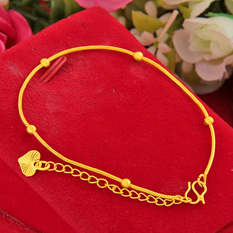 A variety of gold-plated high-thin bracelets with sections, simple and fresh, popular women's snake chain bracelets, and brass gold-plated jewelry Application Scenario