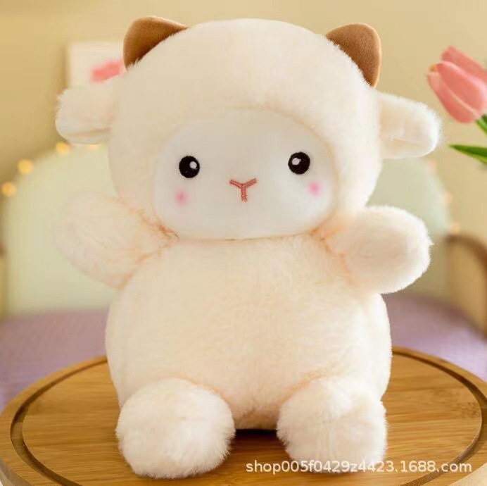 New 8-inch claw machine doll, wedding throwing doll, wedding doll, ground promotion gift, plush toy wholesale details Picture