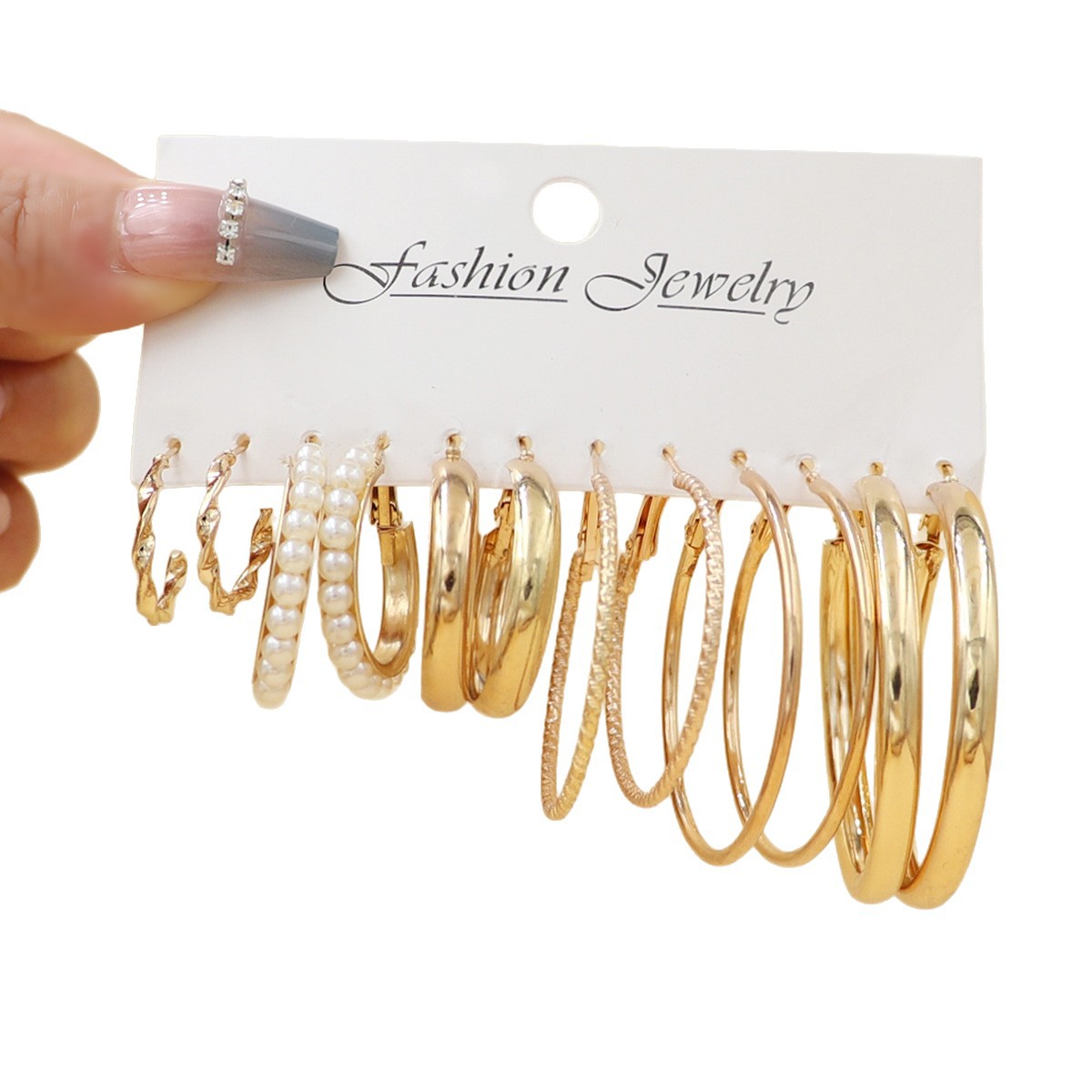 饰品/饰品女长款气质/欧比雅比/耳环女长款气质/耳饰女长款简约白底实物图