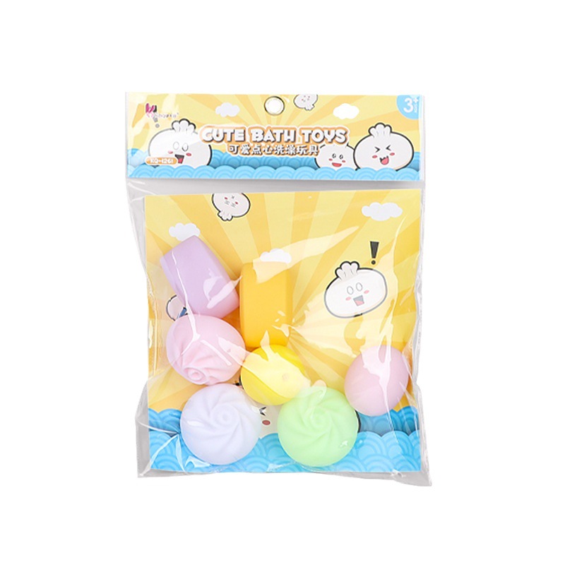 搪胶/仿真便便/儿童沐浴花洒/小黄鸭硅胶/水枪儿童夏天卡通白底实物图