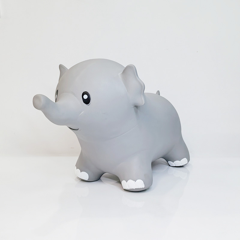 跳跳小象 PVC跳跳马儿童充气玩具橡皮马幼儿园室内蹦蹦跳跳玩具产品图