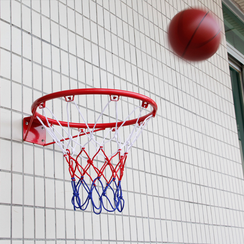 Adult outdoor basketball hoop, wall-mounted shooting stand, indoor children's 39cm basketball basket Application Scenario