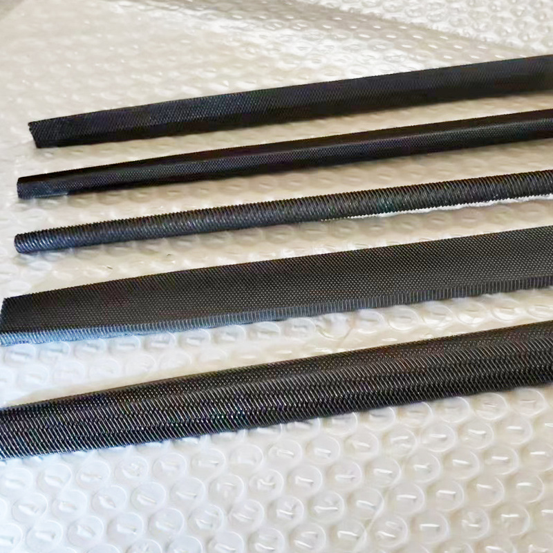Steel files with handles, multi-specification fitters, five types of files, flat files, triangular semi-circular files, square files, files, grinding tools Application Scenario