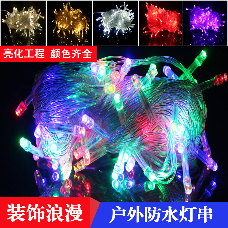 led light strips, colored lights, starry sky lights, Christmas night lights, ambient lights, outdoor street lights, ins light strings, decorative lights, festivals Application Scenario