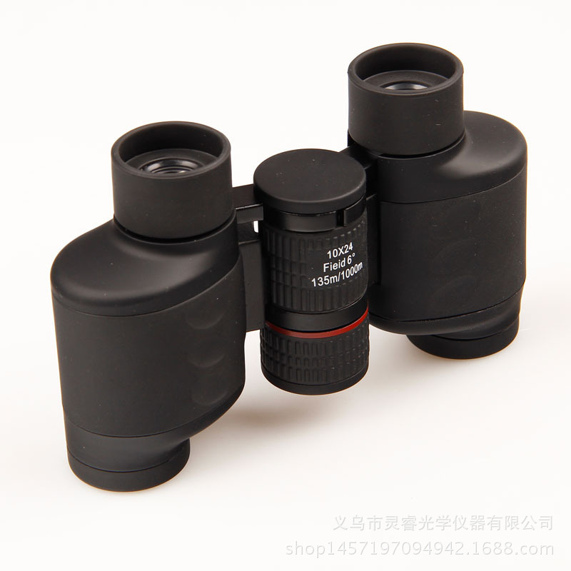 Factory direct sales of 10x24 optical binoculars, high-power high-definition low-light night vision binoculars, children's outdoor details Picture