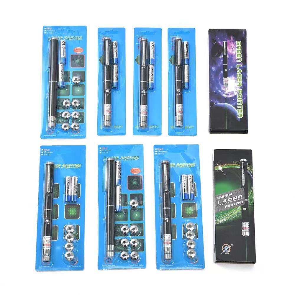 批发户外激光笔手电筒满天星绿光强光远射镭射灯宠物逗猫指引笔