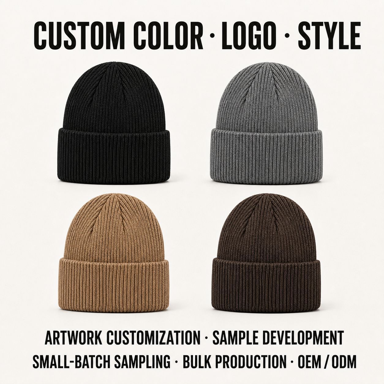 Autumn and winter fleece and thickened knitted hats, men's and women's ear-protecting hats, outdoor windproof woolen hats, cross-border customization and wholesale available Application Scenario