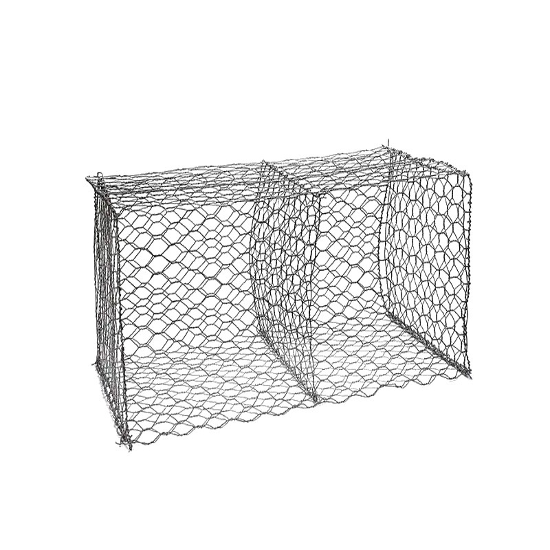 Galvanized gabion mesh, river gabion box, slope protection, lead wire mesh, riverside cage, Reno flood control special Item Picture