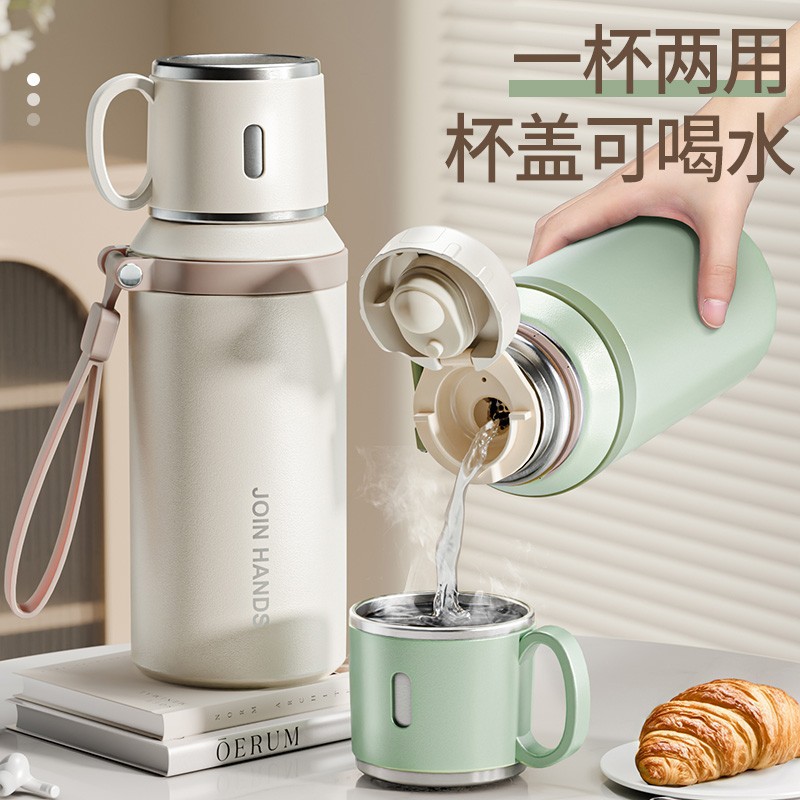 Simple and portable insulated cup, high appearance level for girls, 316 stainless steel tea cup, special water cup for children, boys and students to go to school details Picture