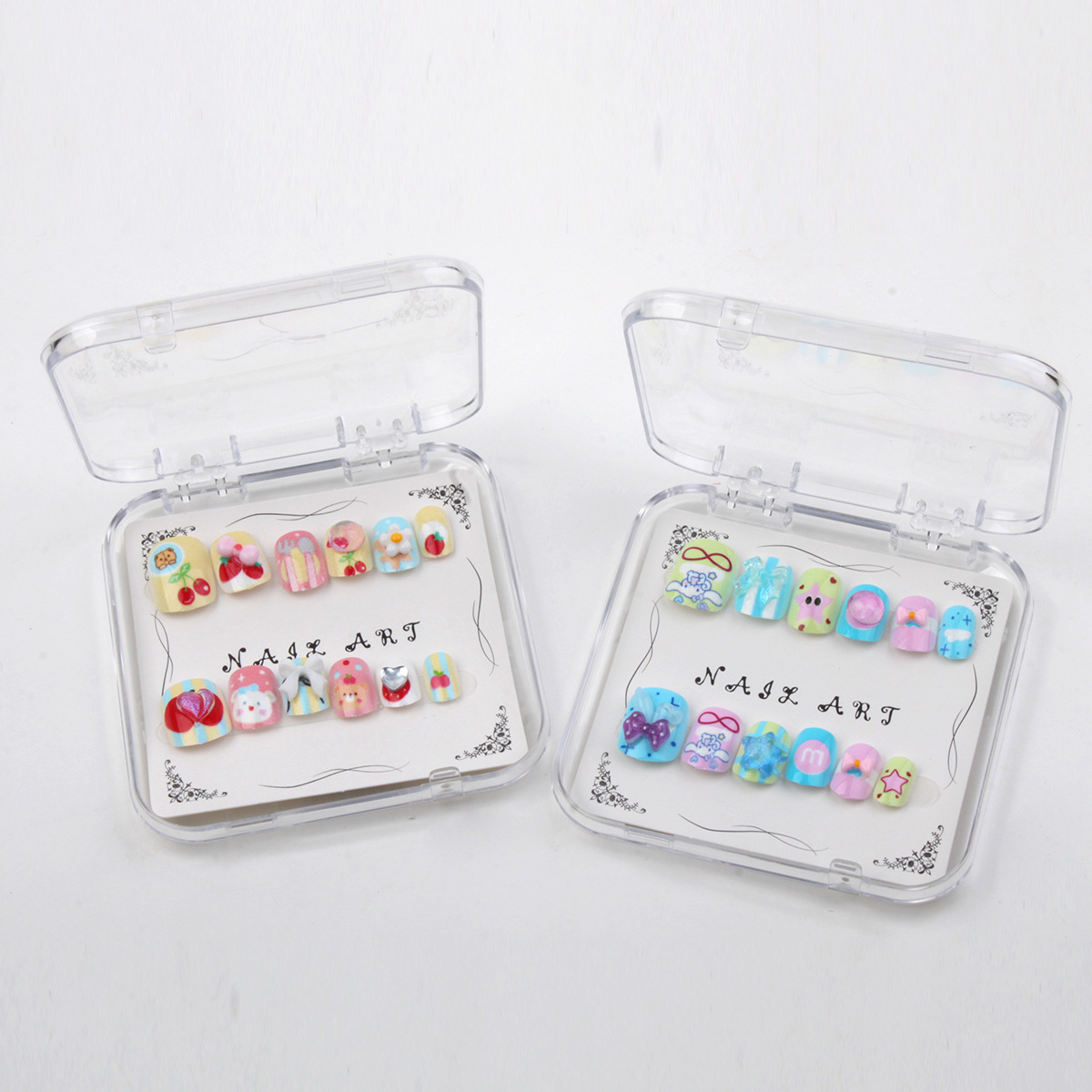 美甲饰品实物图