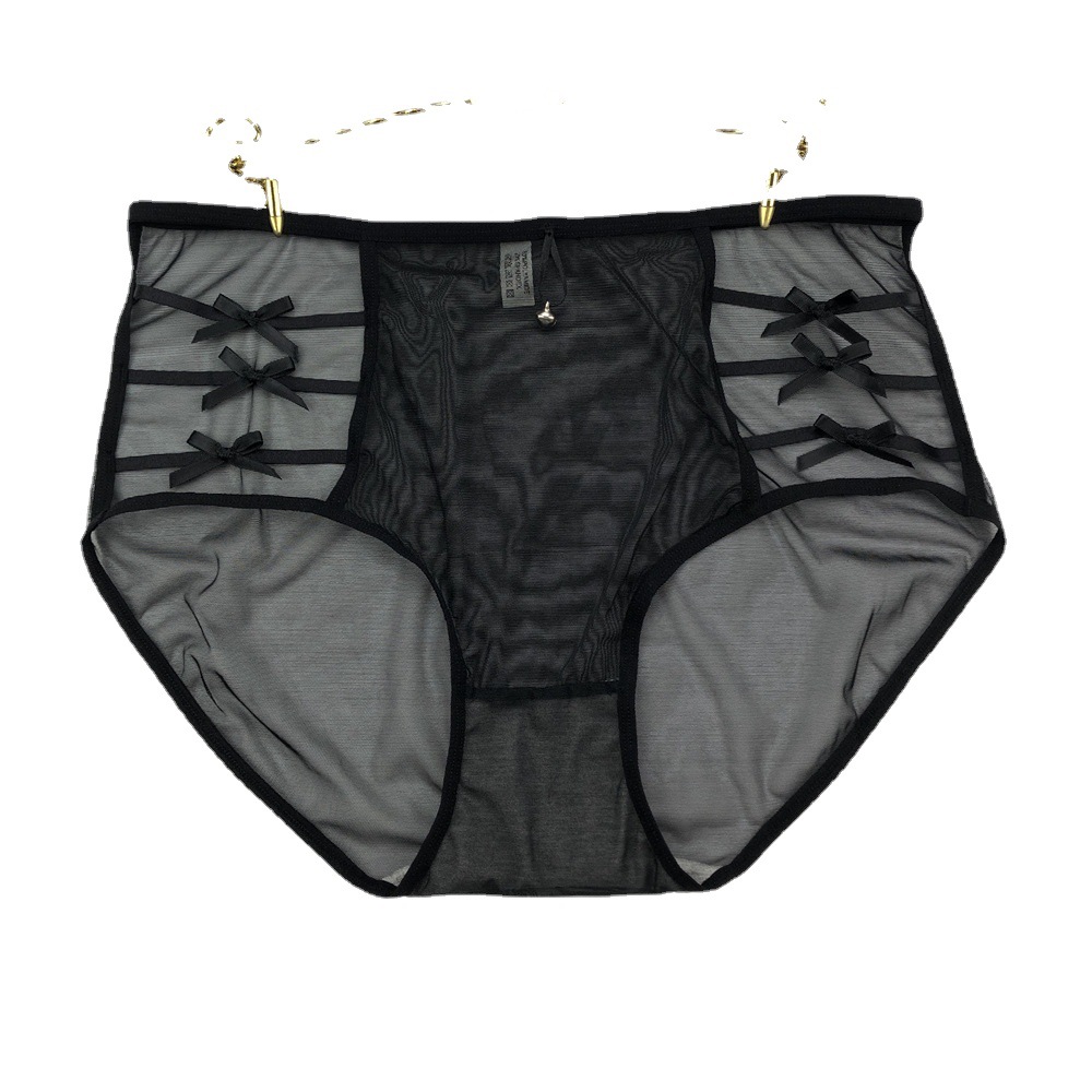 Best-selling women's oversized sexy mesh underwear with a high-waisted, breathable and comfortable design. 17213# Item Picture