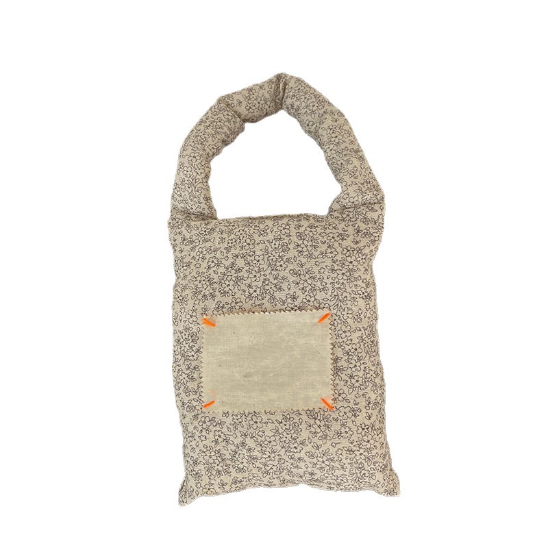 Spring new Korean-style children's handbag with floral prints and accessories, fresh fabric InS-style baby clothing decorations Item Picture
