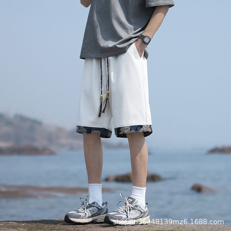 男式沙滩裤实物图