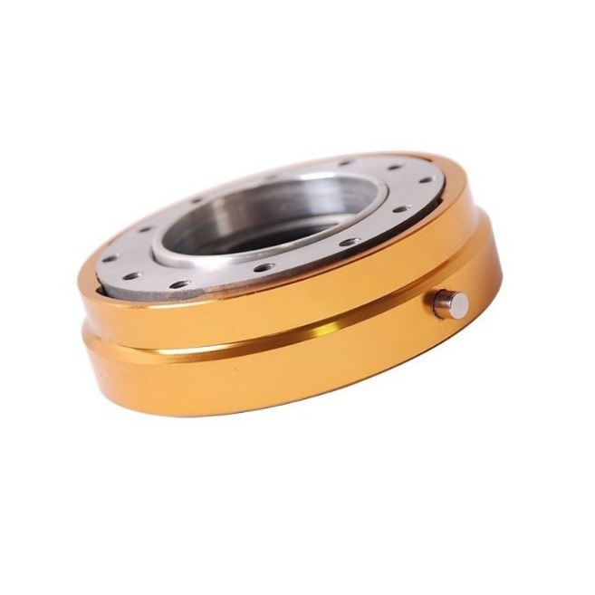 Racing car aluminum alloy steering wheel base quick-release device, thin steering wheel quick-release device connection adapter Specification image