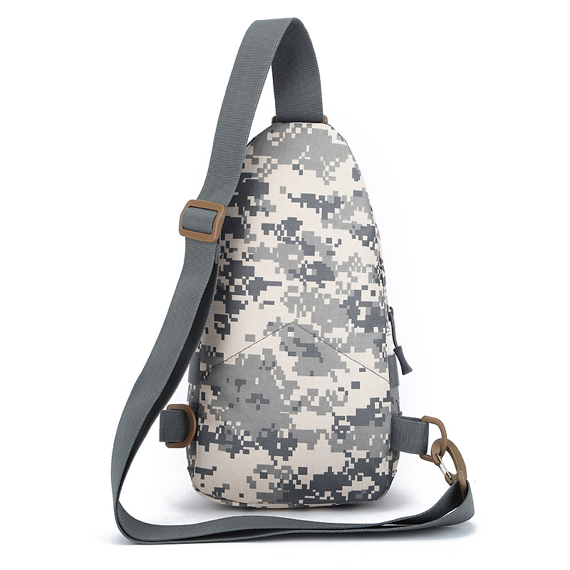 新款战术背包多用途单肩斜挎包小号户外登山包男士迷彩胸包产品图