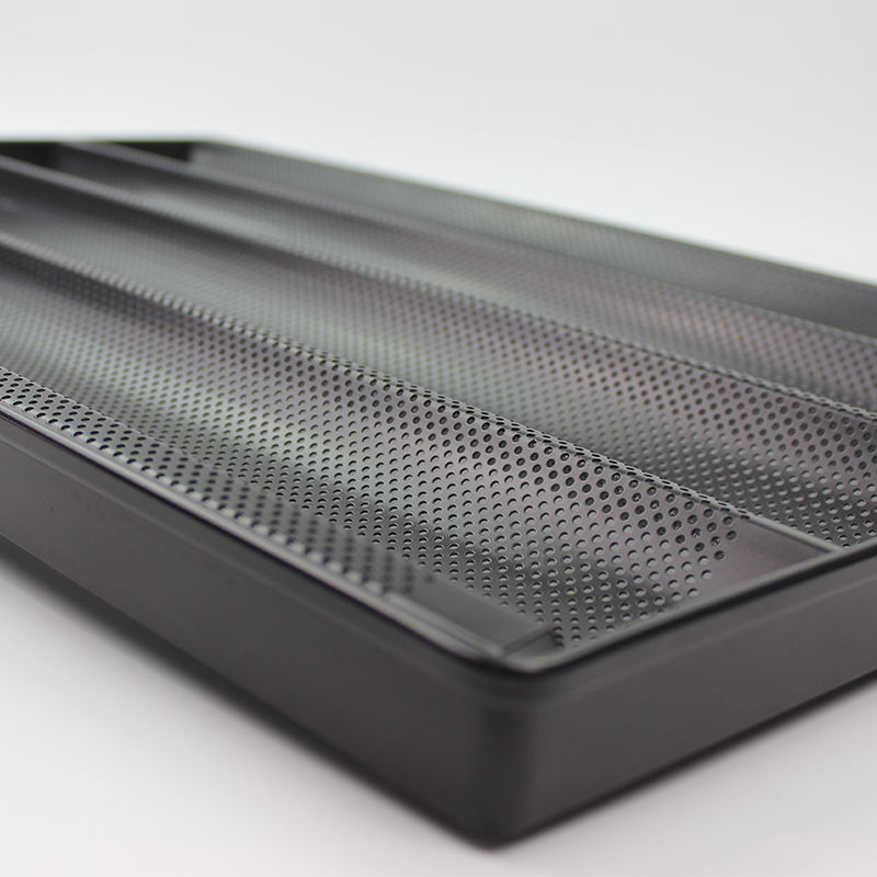 披萨烤盘/烤盘蛋糕盘/方形玻璃碗/煎锅/面包烘焙烤箱盘子分格细节图