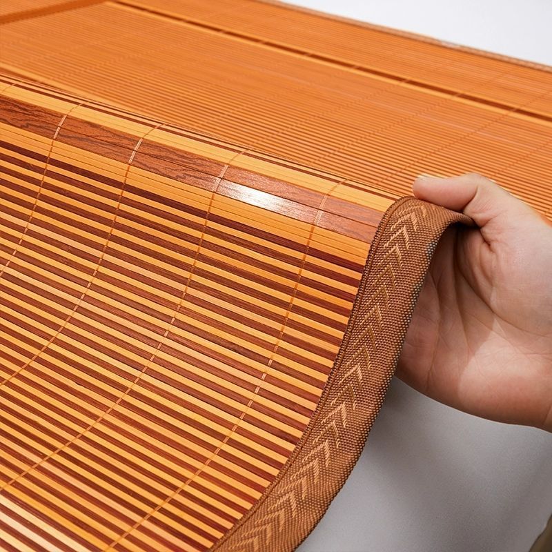 新款夏季家用凉席清凉竹席学生宿舍单人折叠碳化通用双面席子竹席