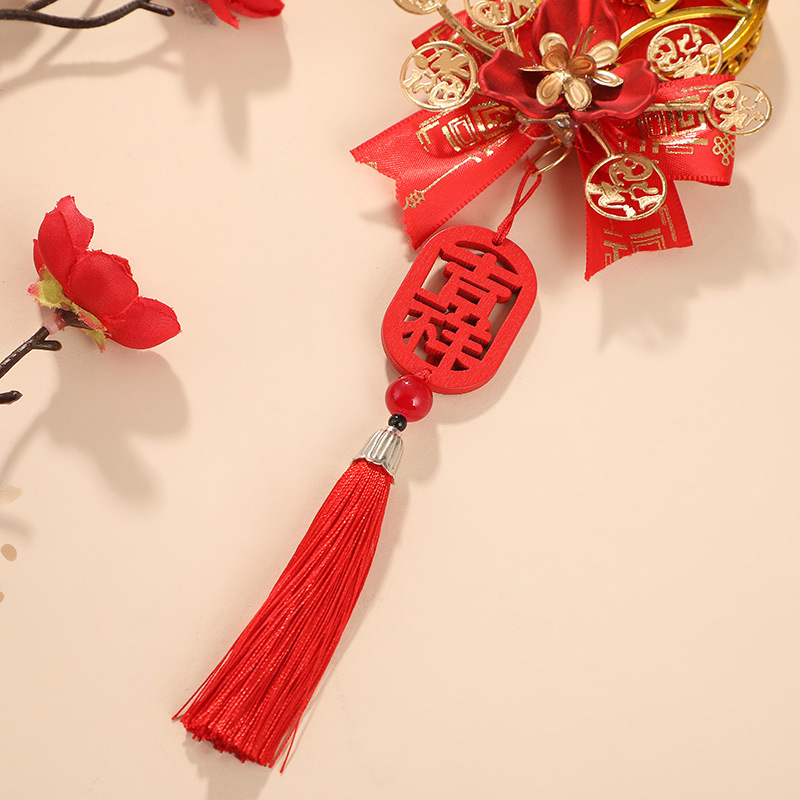 中国结福字吉祥挂件乔迁开业商务礼品装饰春节喜庆装饰品布置道具细节图